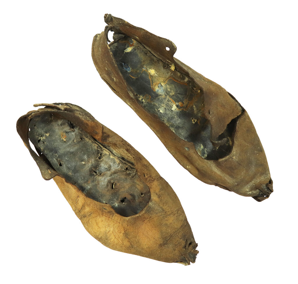 Pair of children's shoes. Vindolanda Trust